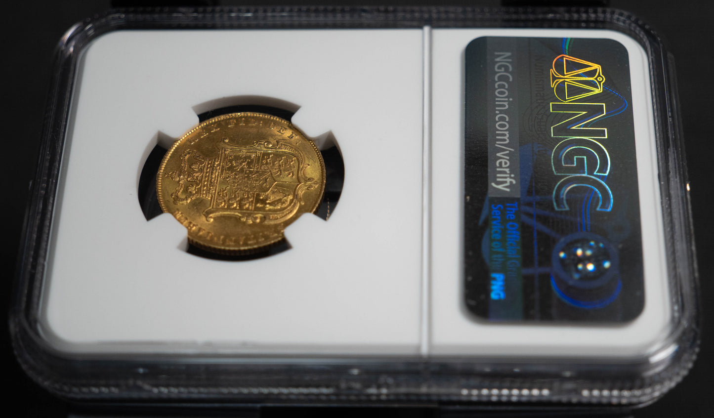 1826 ジョージ4世 ソブリン 金貨 NGC AU58 イギリス