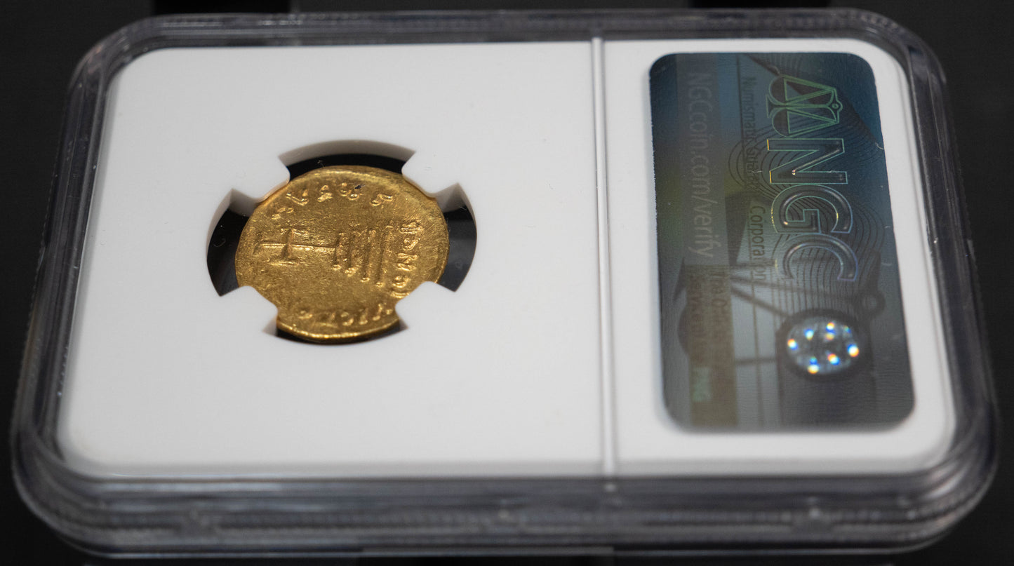 613-641 ビザンツ帝国 ソリダス金貨 東ローマ帝国 ビザンチン NGC MS 4・5