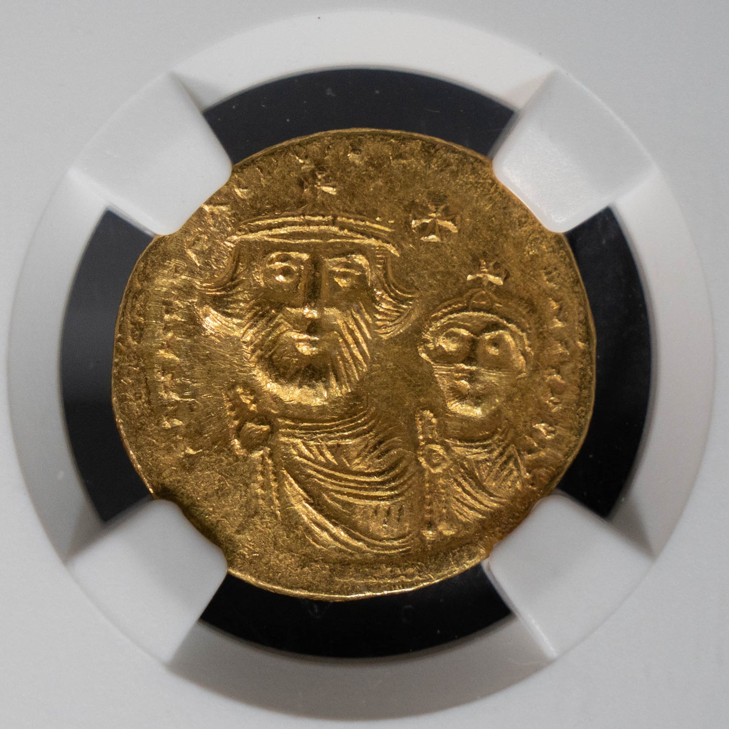 613-641 ビザンツ帝国 ソリダス金貨 東ローマ帝国 ビザンチン NGC MS 4・5