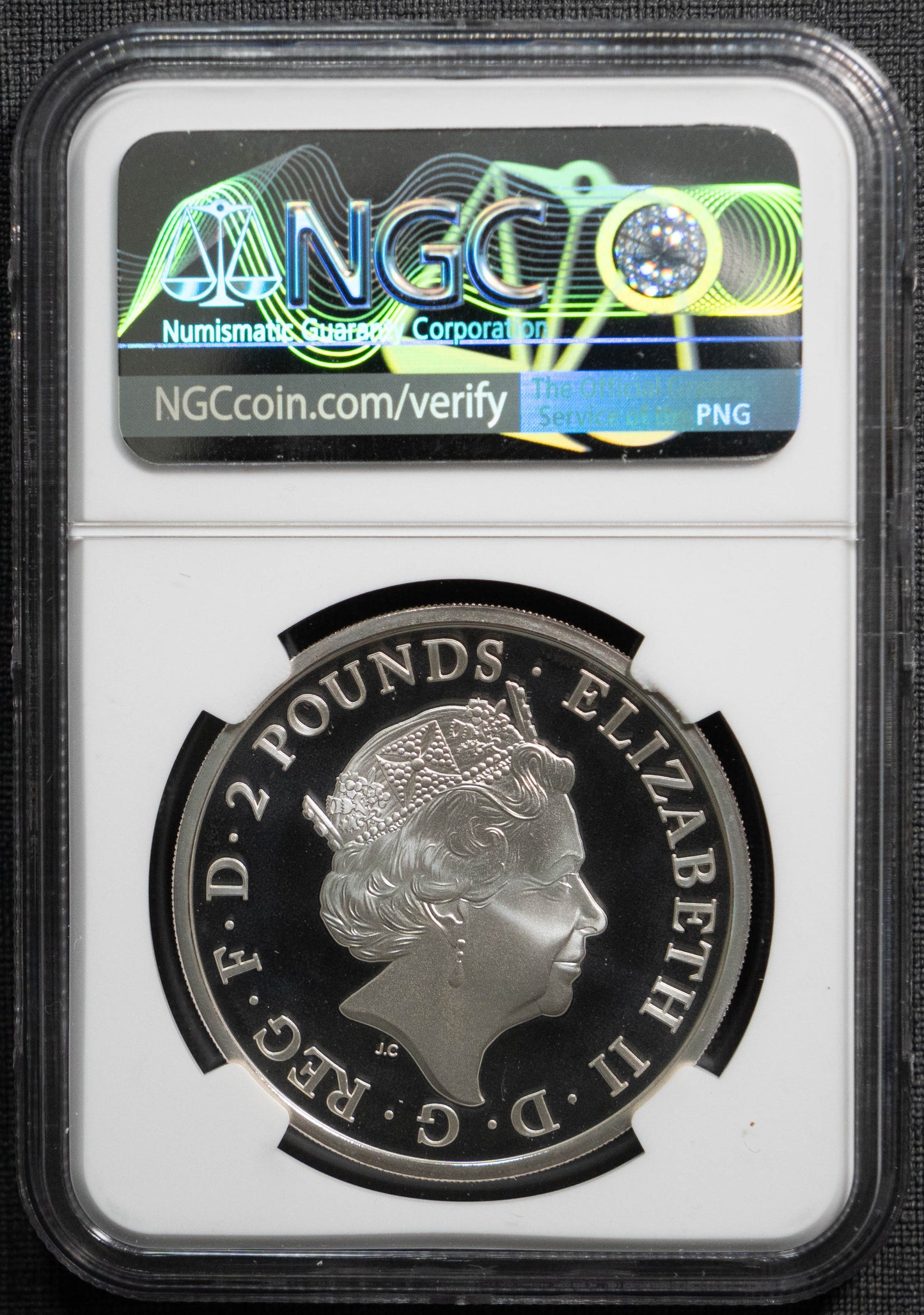 2021 クイーンズビースト コンプリーター 2ポンド 1オンス NGC PF69UC 銀貨