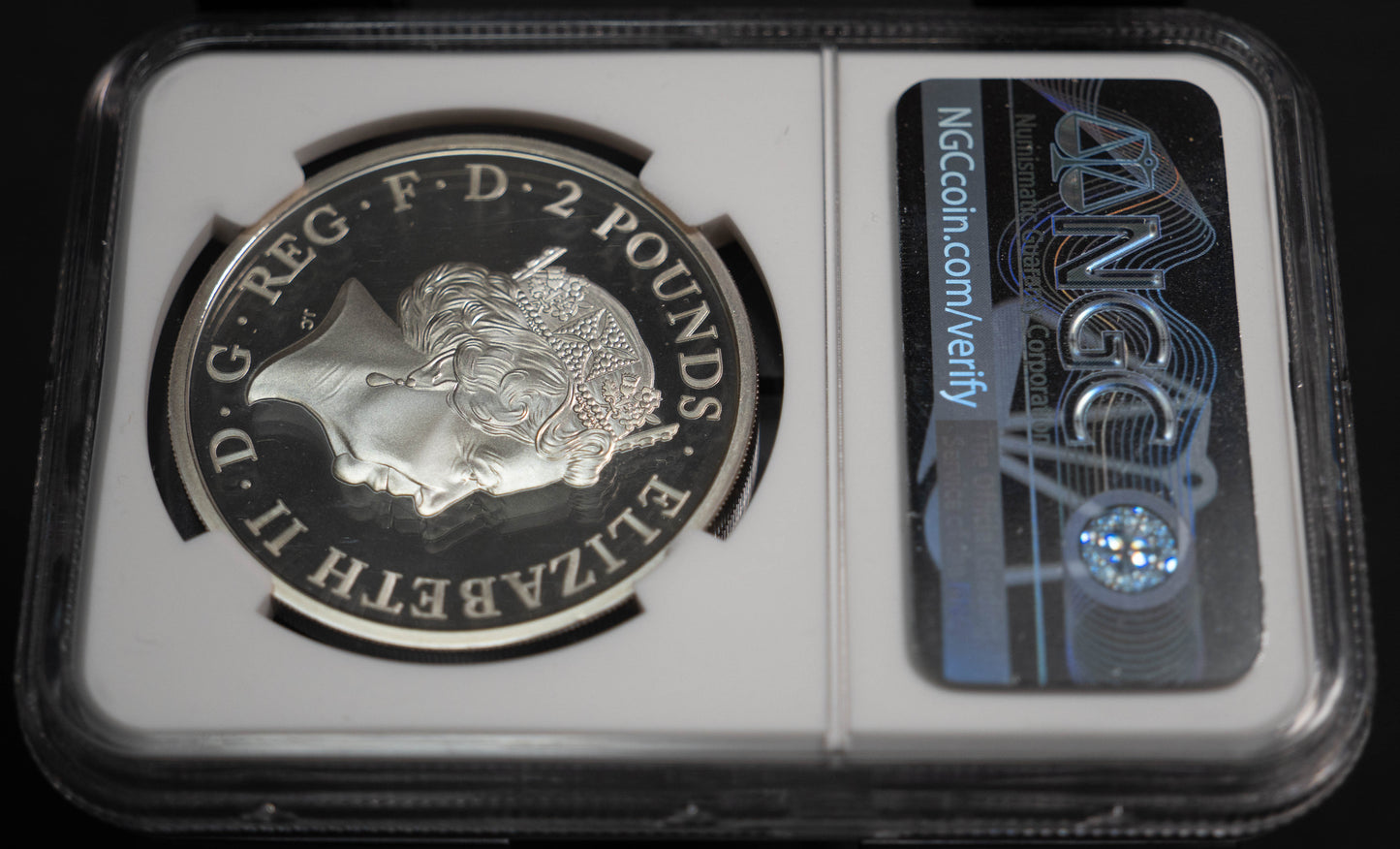 2021 クイーンズビースト コンプリーター 2ポンド 1オンス NGC PF69UC 銀貨