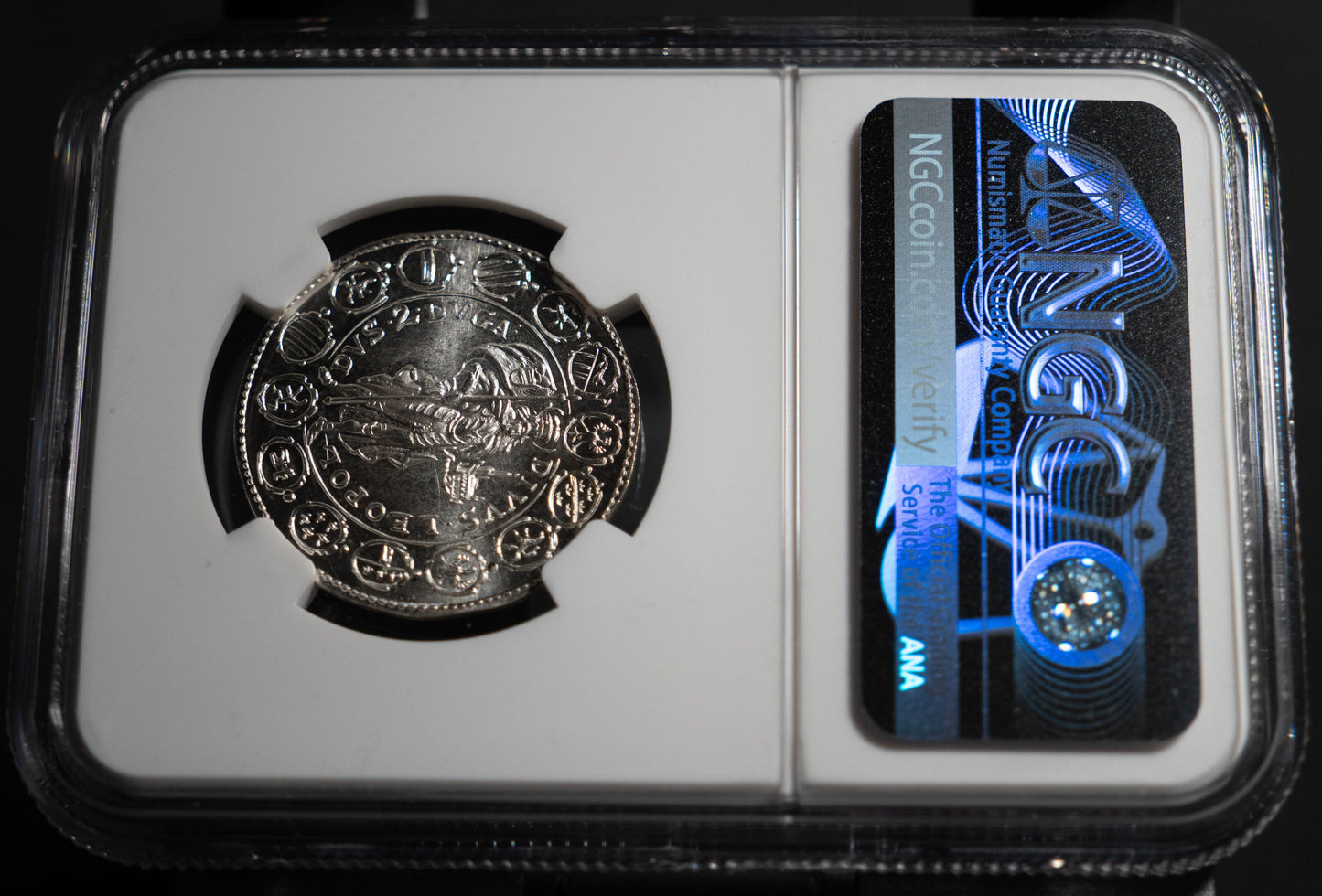 1642 オーストリア 2ダカット 銀貨 NGC PF67 リストライク