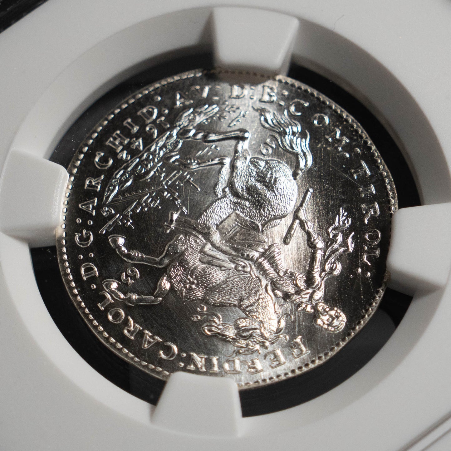 1642 オーストリア 2ダカット 銀貨 NGC PF67 リストライク