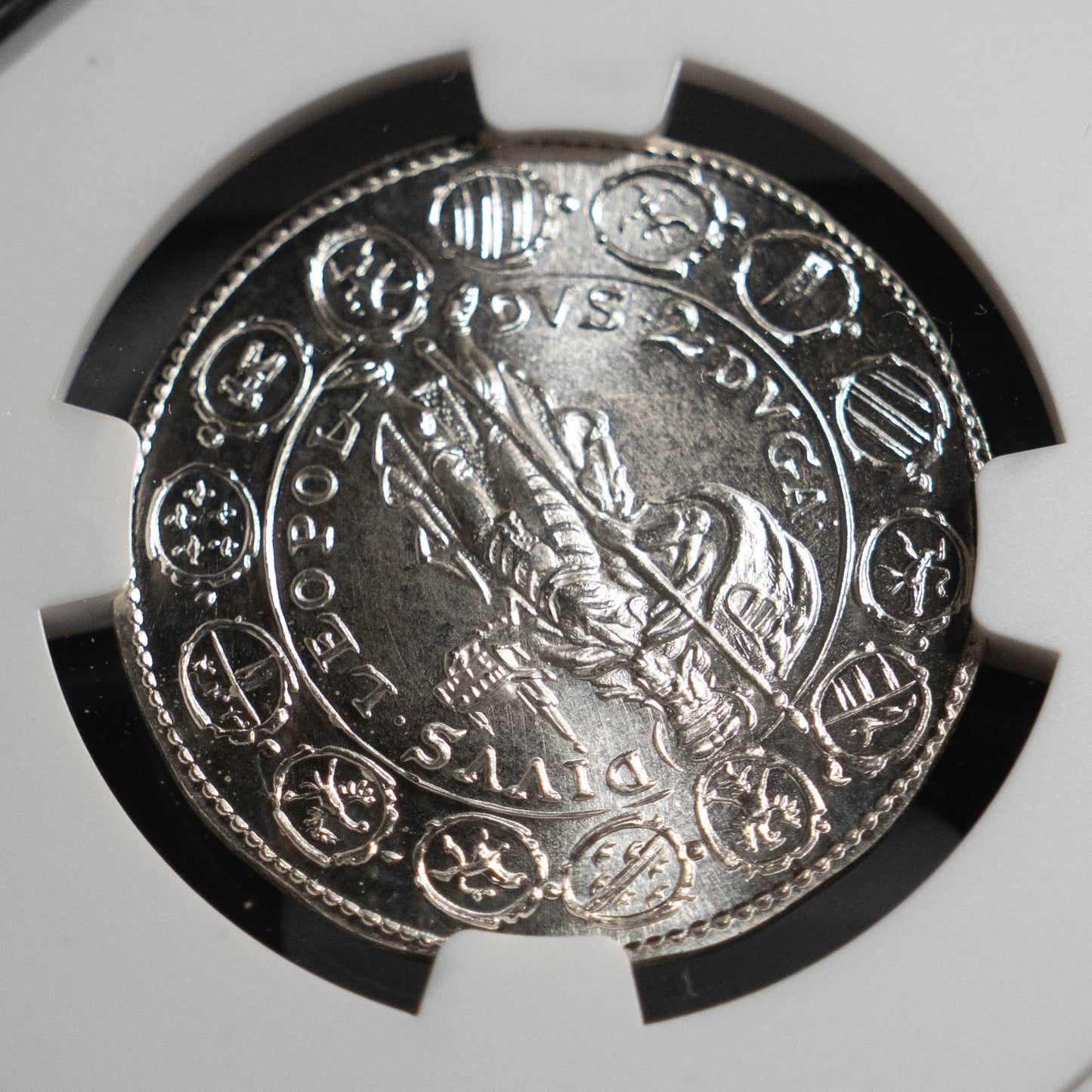 1642 オーストリア 2ダカット 銀貨 NGC PF67 リストライク