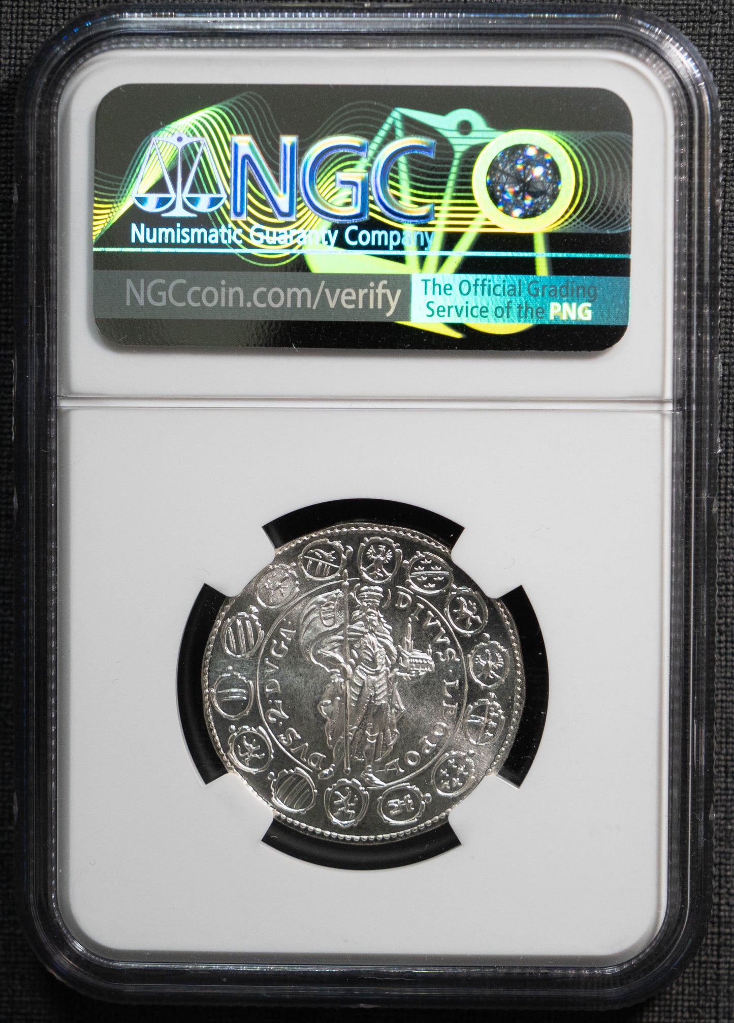 1642 オーストリア 2ダカット 銀貨 NGC PF67 リストライク
