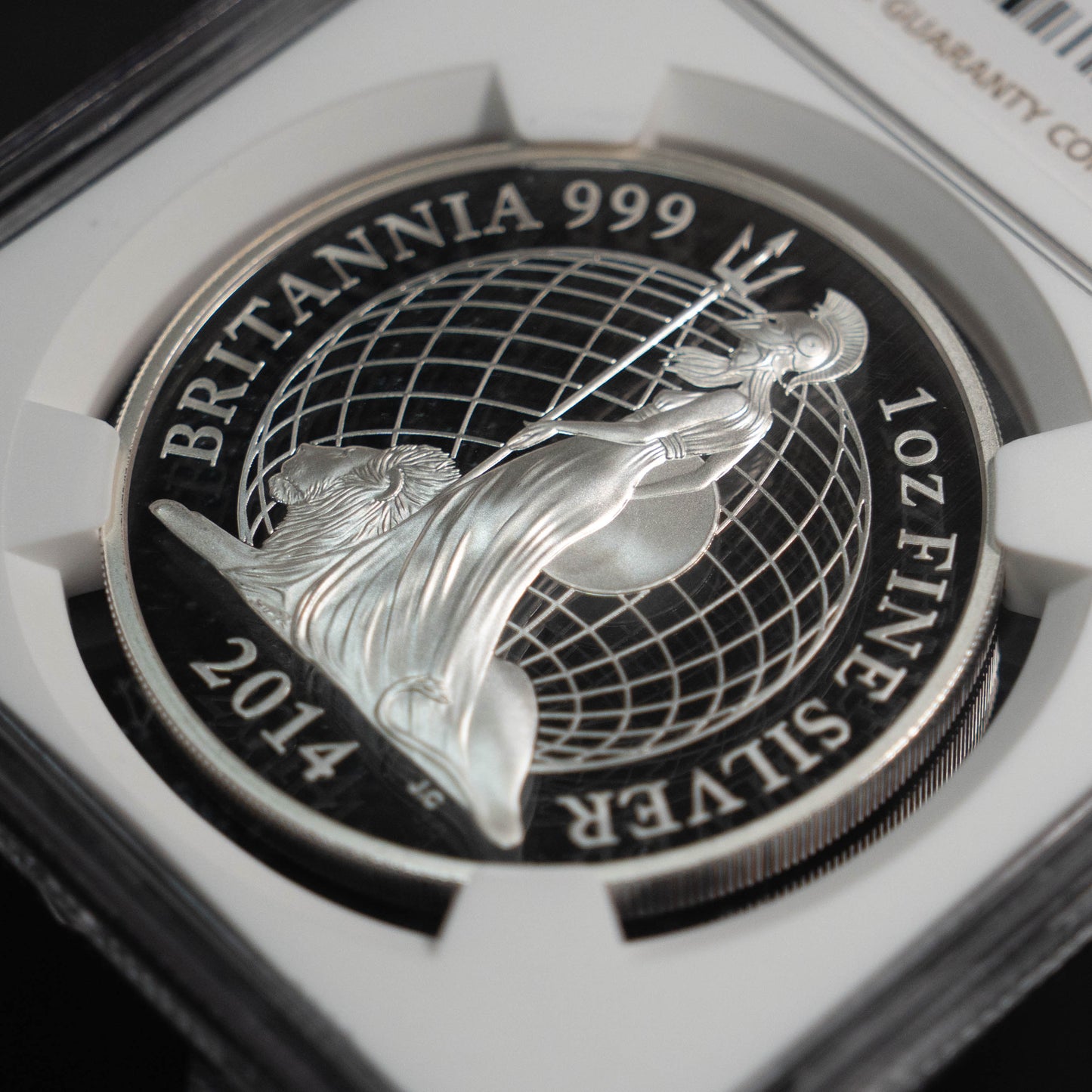 2014 イギリス 2ポンド 銀貨 NGC PF69UC ブリタニア エリザベス