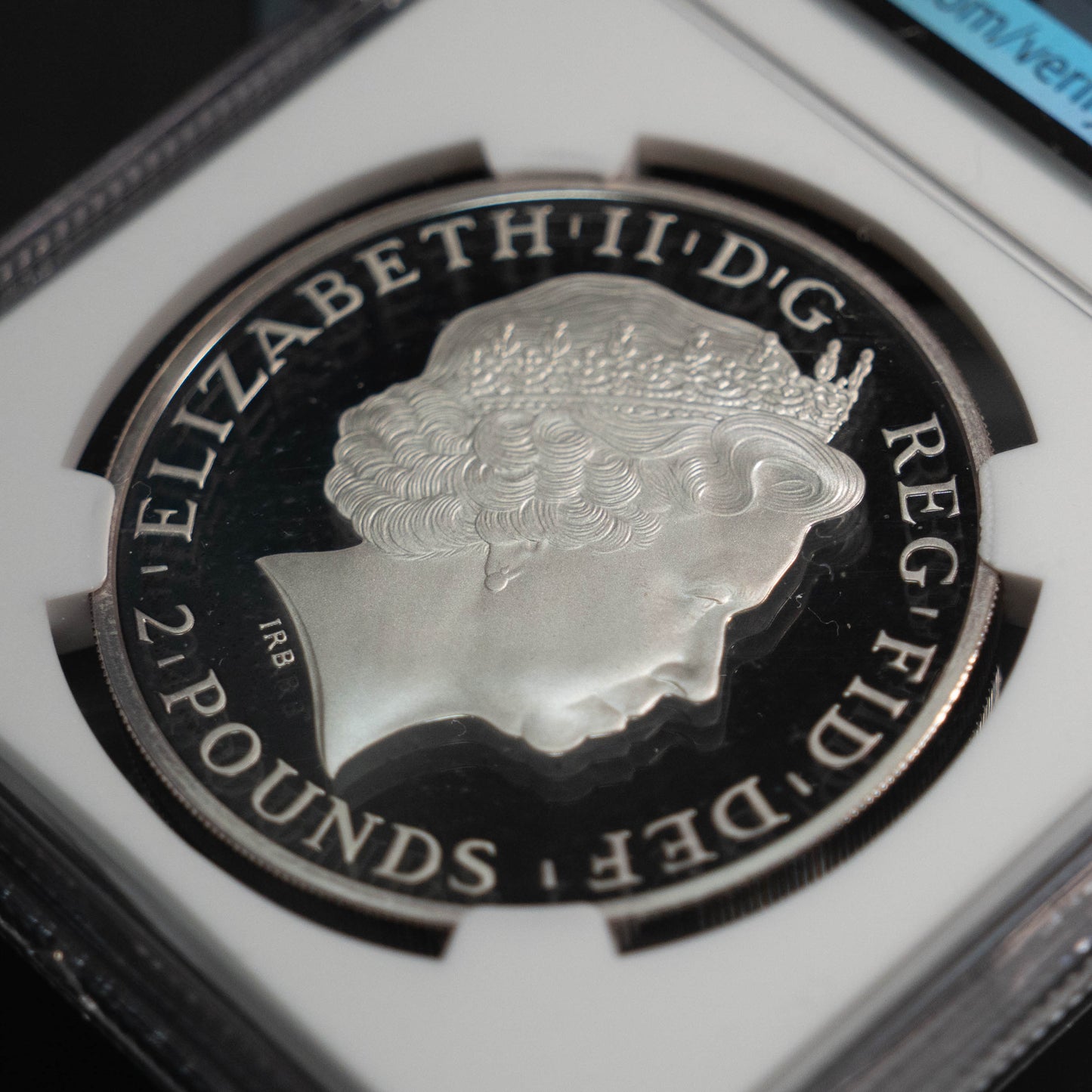 2014 イギリス 2ポンド 銀貨 NGC PF69UC ブリタニア エリザベス