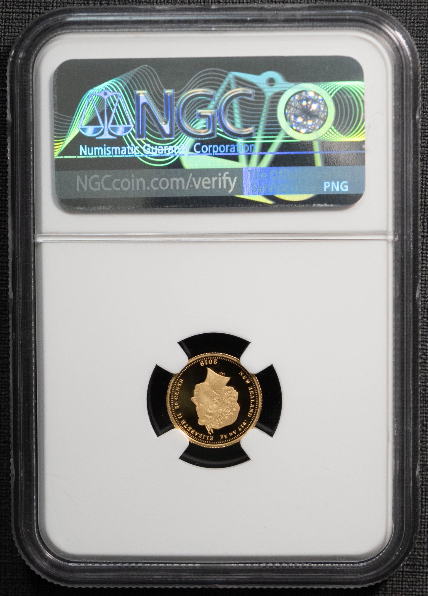 2019 ニュージーランド クォーターソブリン 金貨 NGC PF70UC ヴィクトリア エリザベス