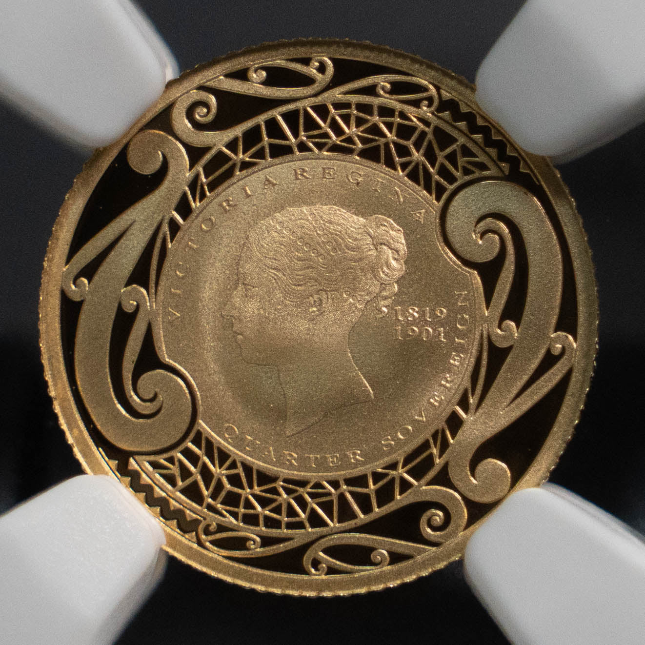 2019 ニュージーランド クォーターソブリン 金貨 NGC PF70UC ヴィクトリア エリザベス