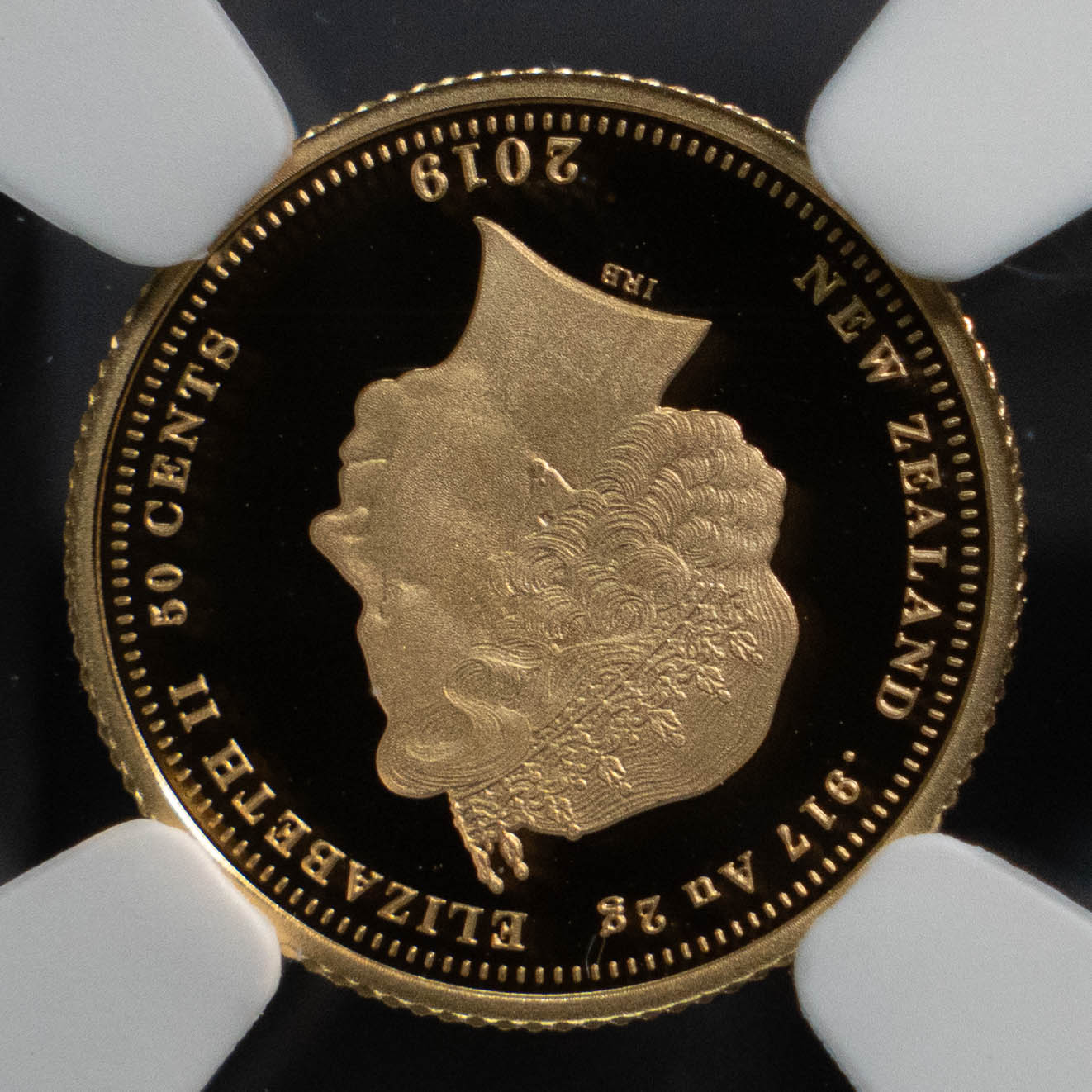 2019 ニュージーランド クォーターソブリン 金貨 NGC PF70UC ヴィクトリア エリザベス