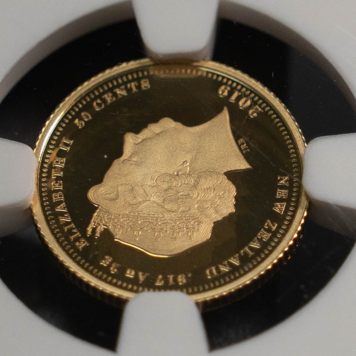 2019 ニュージーランド クォーターソブリン 金貨 NGC PF70UC ヴィクトリア エリザベス