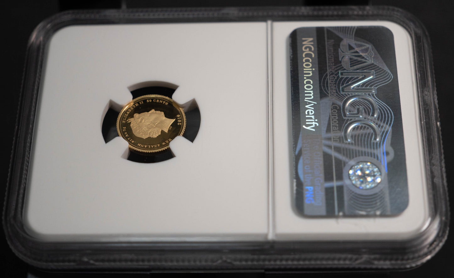 2019 ニュージーランド クォーターソブリン 金貨 NGC PF70UC ヴィクトリア エリザベス