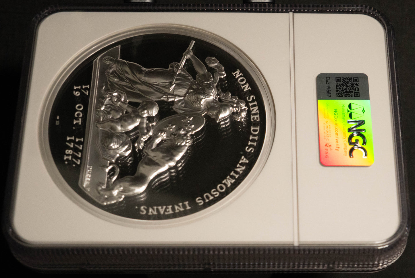 2015 フランス 1㎏ 銀貨 NGC PF69UC リベルタスアメリカーナ