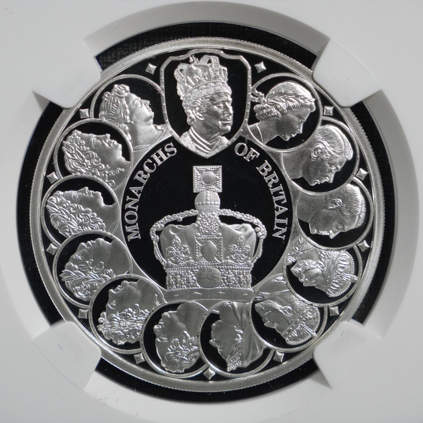 2024 トケロウ 英国君主 銀貨 NGC PF70UC