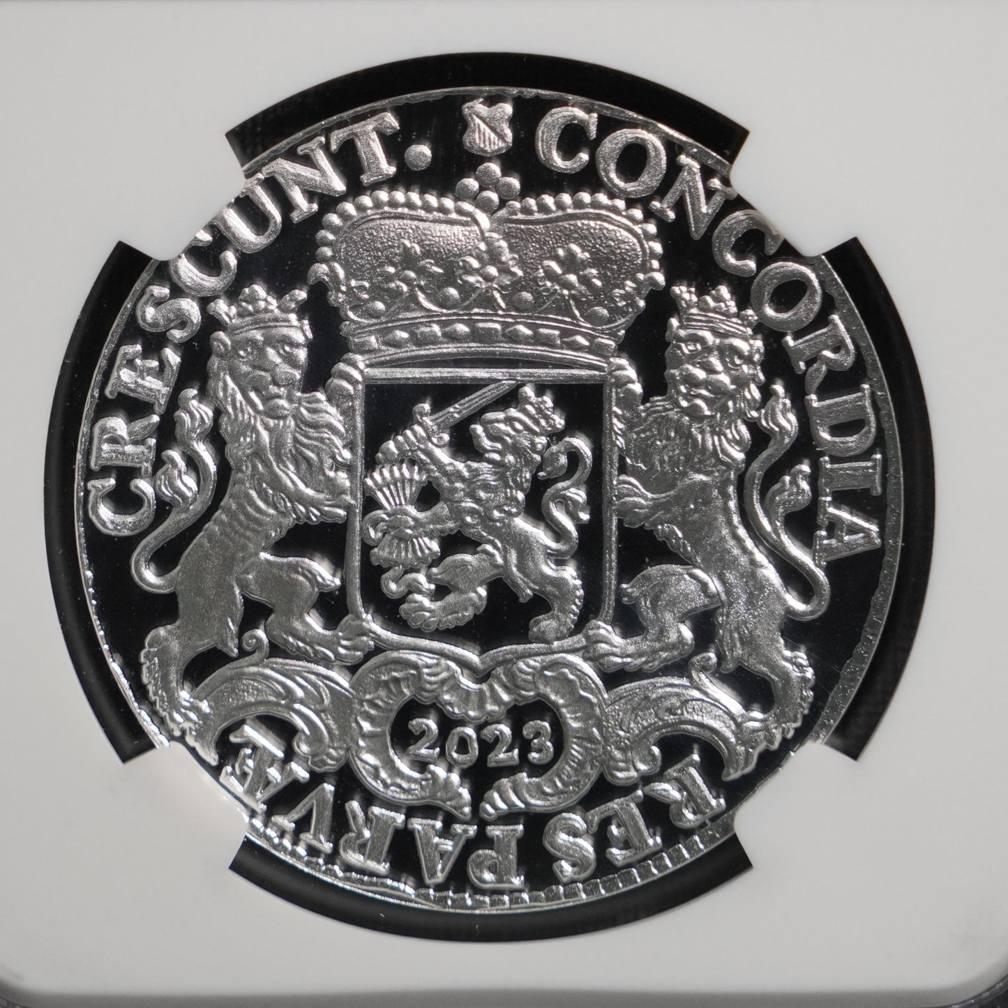 2023 オランダ デュカトン シルバーライダー NGC PF70UC メダル